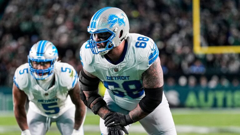 6) OT Taylor Decker, Detroit Lions