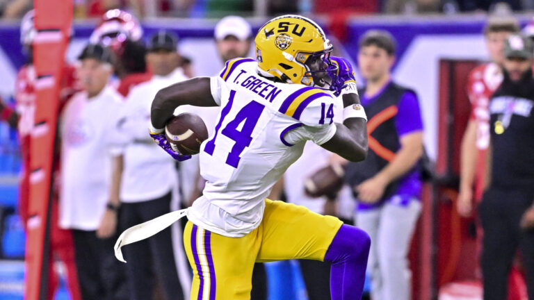 13) Washington Commanders: TE Trey'Dez Green, LSU