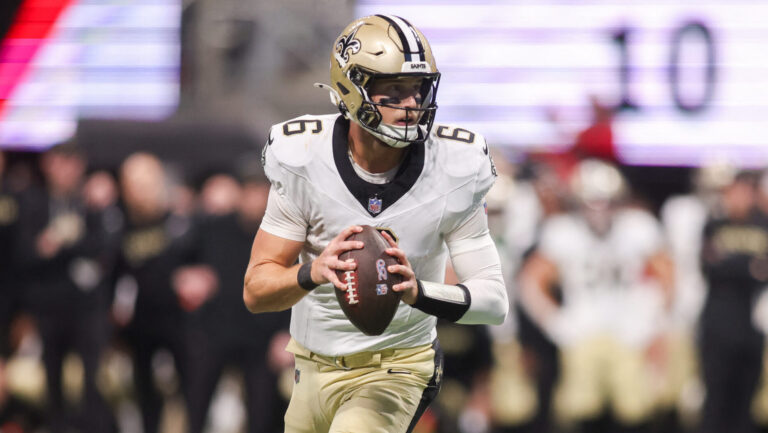 22) Tyler Shough, New Orleans Saints