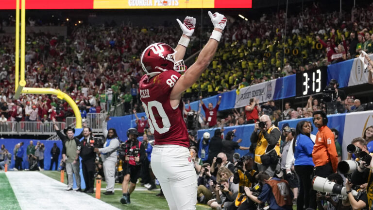 23) Dallas Cowboys (via GB): WR Charlie Becker, Indiana