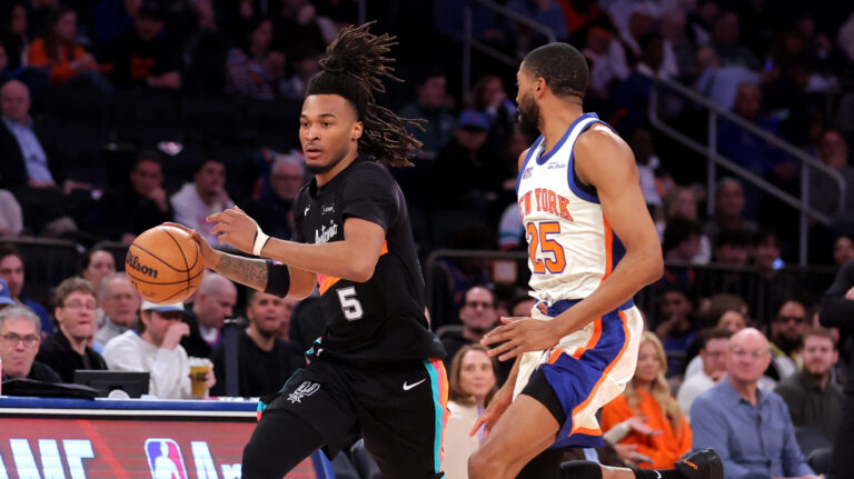 3) San Antonio Spurs to Beat New York Knicks +550