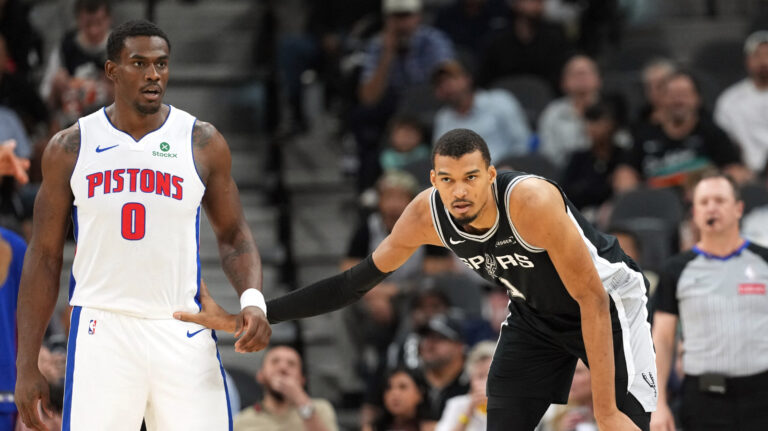8) San Antonio Spurs to Detroit Pistons +3500