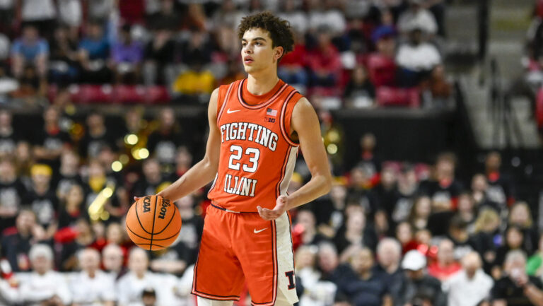 6) Brooklyn Nets: G Keaton Wagler, Illinois