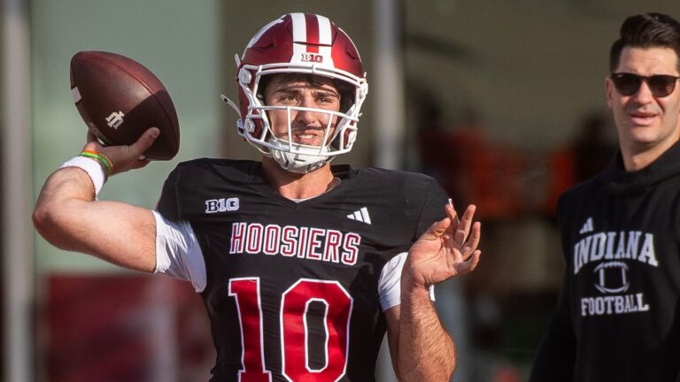 7) Josh Hoover, Indiana