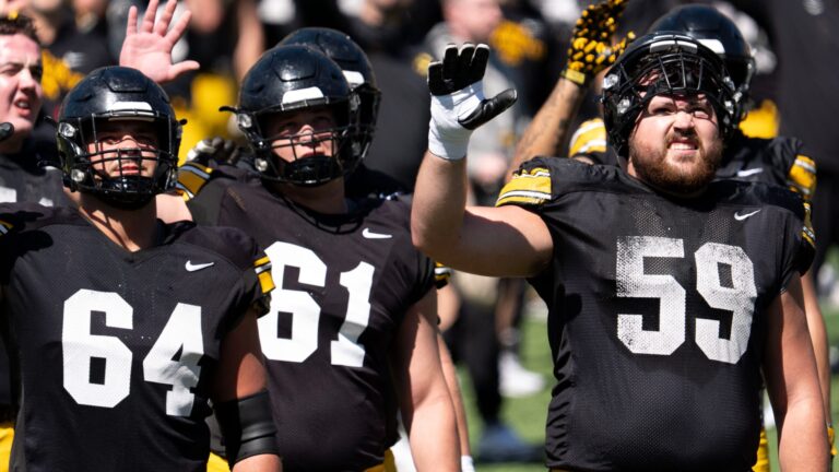 29) Seattle Seahawks — Trevor Lauck, OT, Iowa, Junior