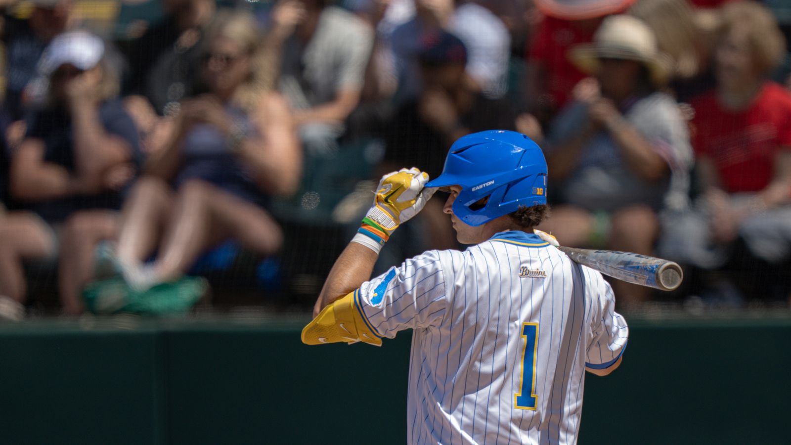 Roch Cholowsky at bat in NCAA game against Saint Mary's