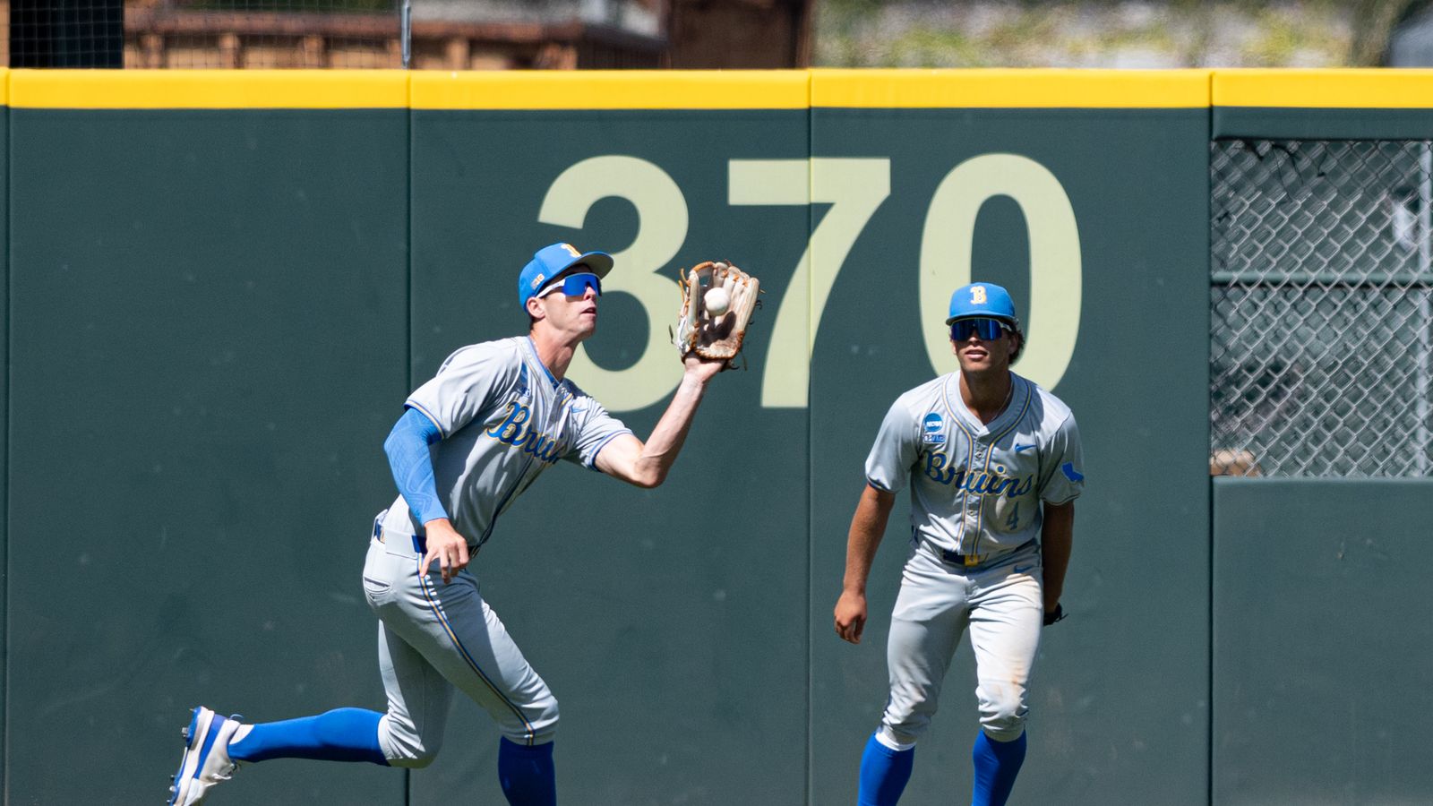 Will Gasparino makes a crucial catch for UCLA