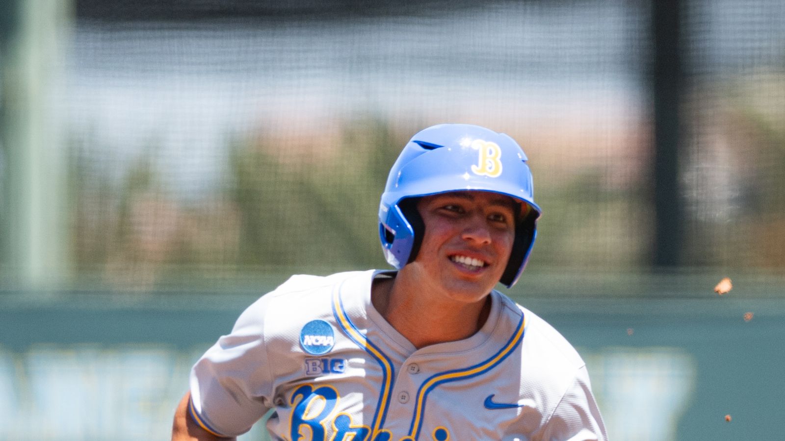 Dominic Cadiz advances to third base for UCLA