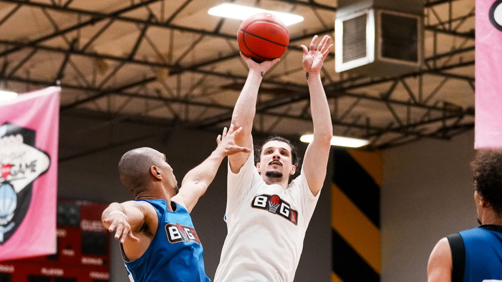 Shooting Practice at Big3 Combine, Las Vegas
