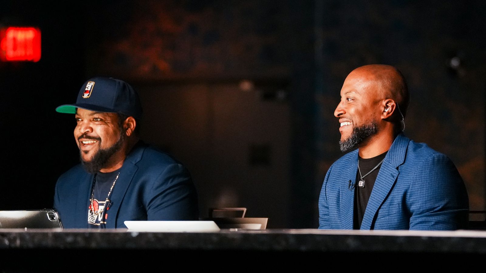 Ice Cube and Thomas Scott React at Big3 Draft, Las Vegas