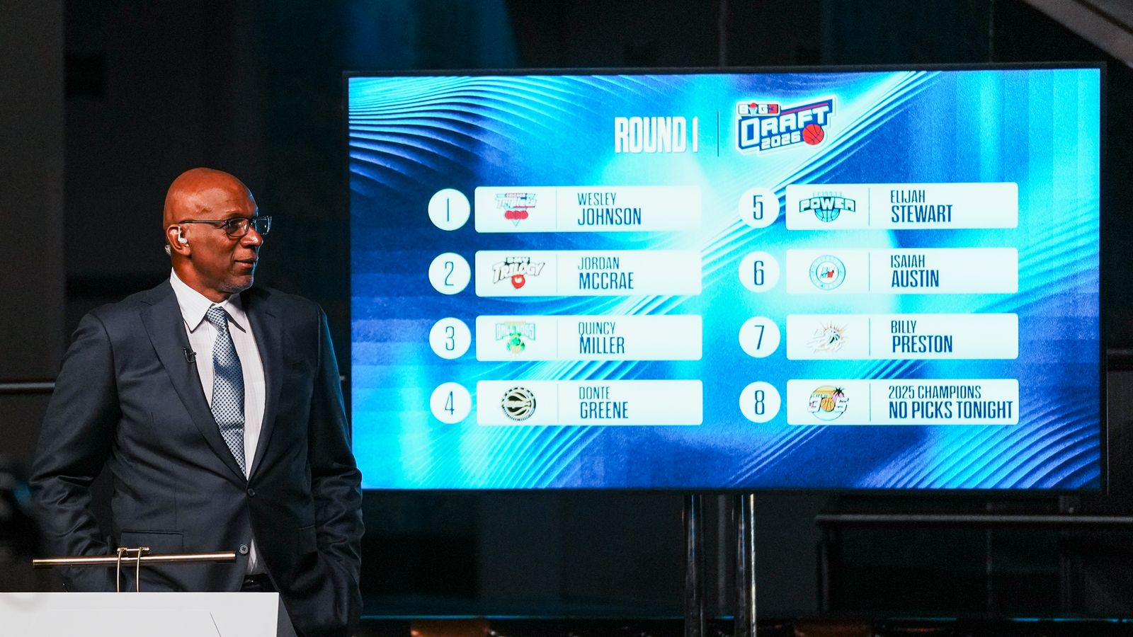 Clyde Drexler Announces Team Pick at Big3 Draft, Las Vegas