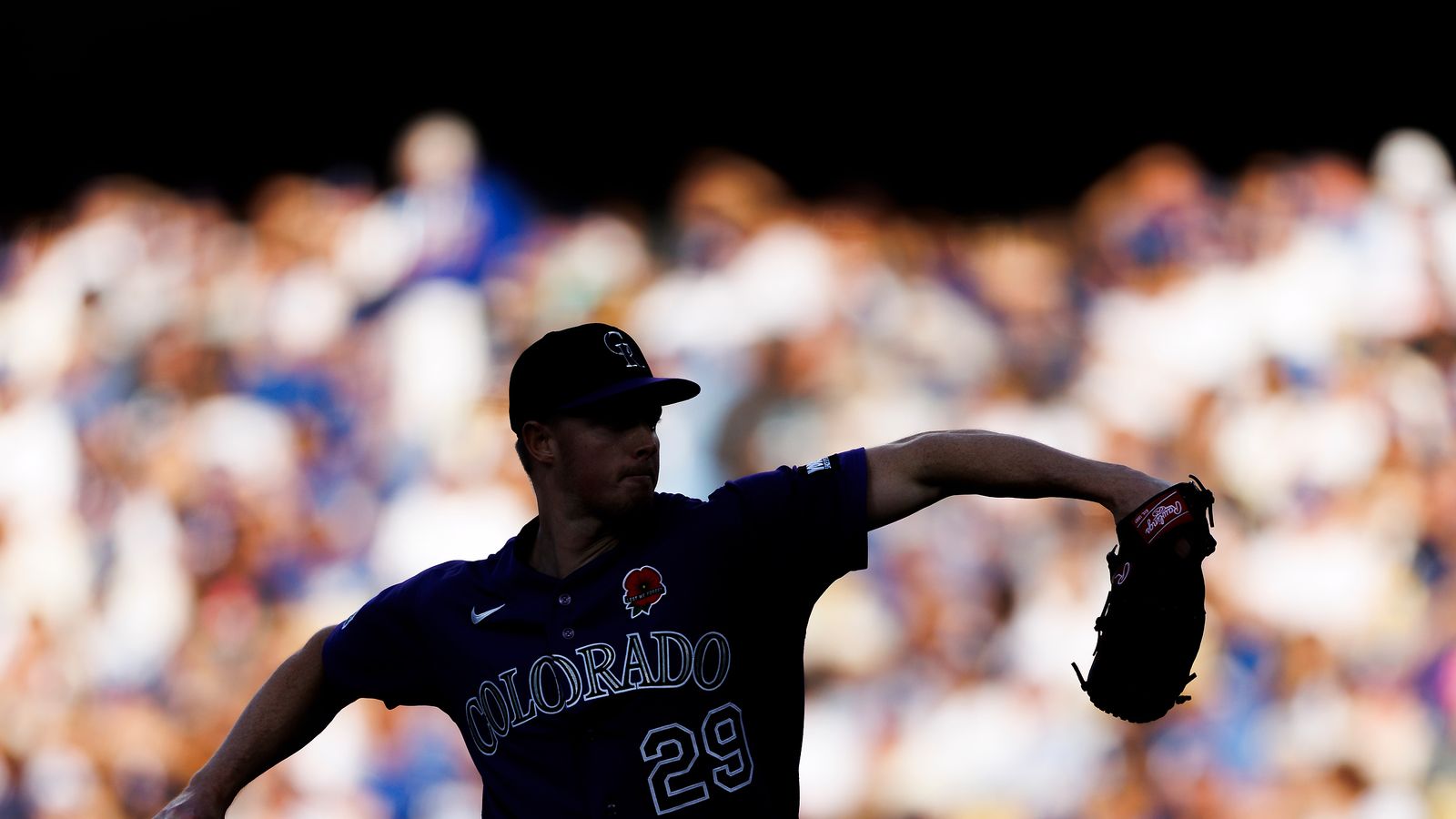 Tanner Gordon pitches against the Dodgers