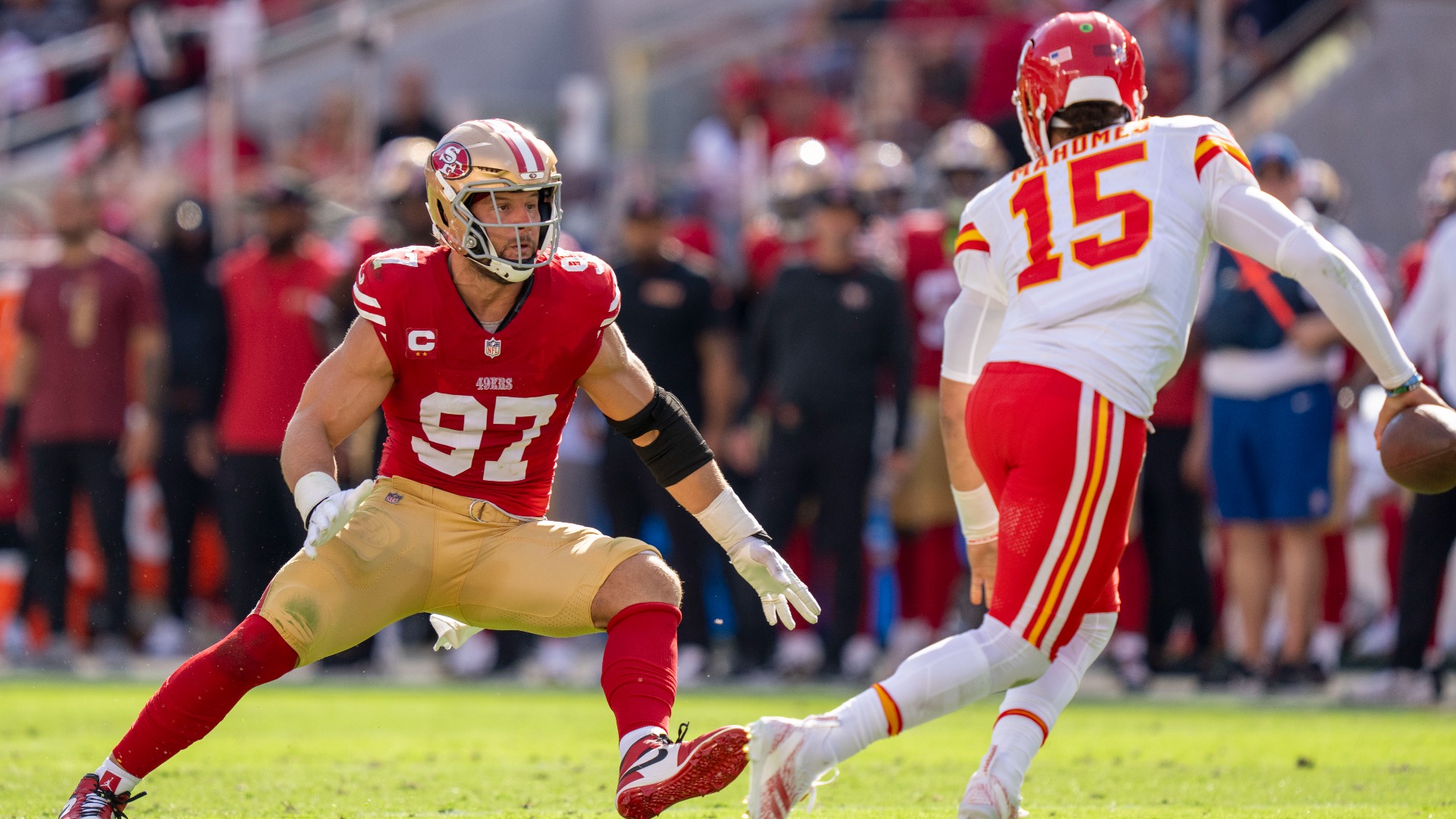 9) San Francisco 49ers @ Kansas City Chiefs