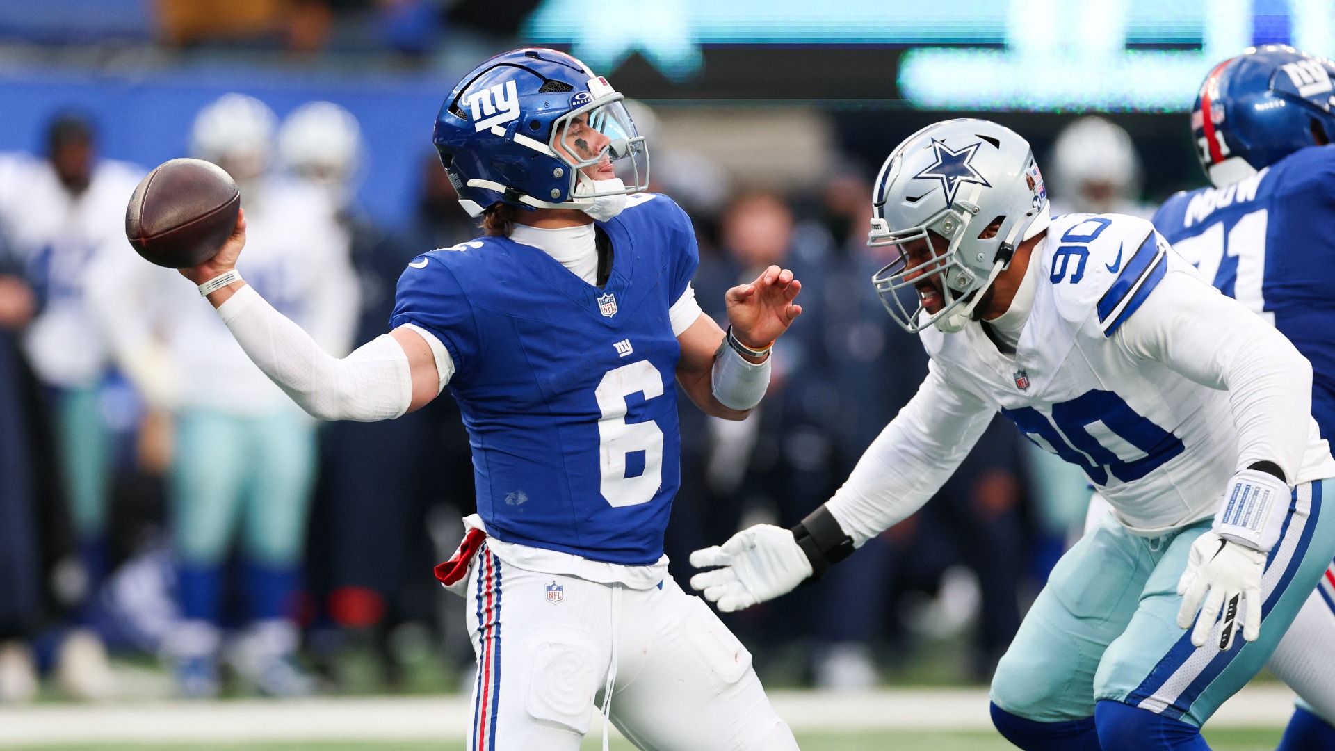5) Dallas Cowboys @ New York Giants