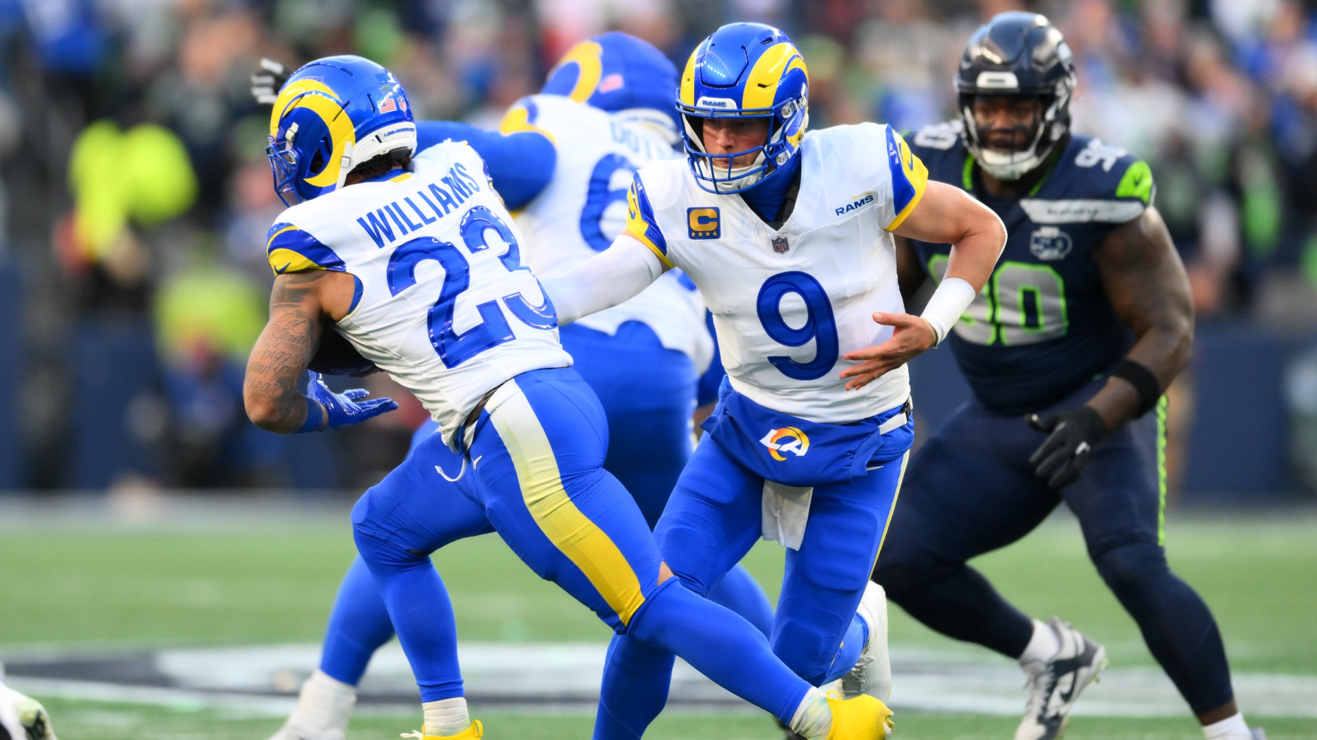 1) Week 16: Los Angeles Rams @ Seattle Seahawks (Christmas)