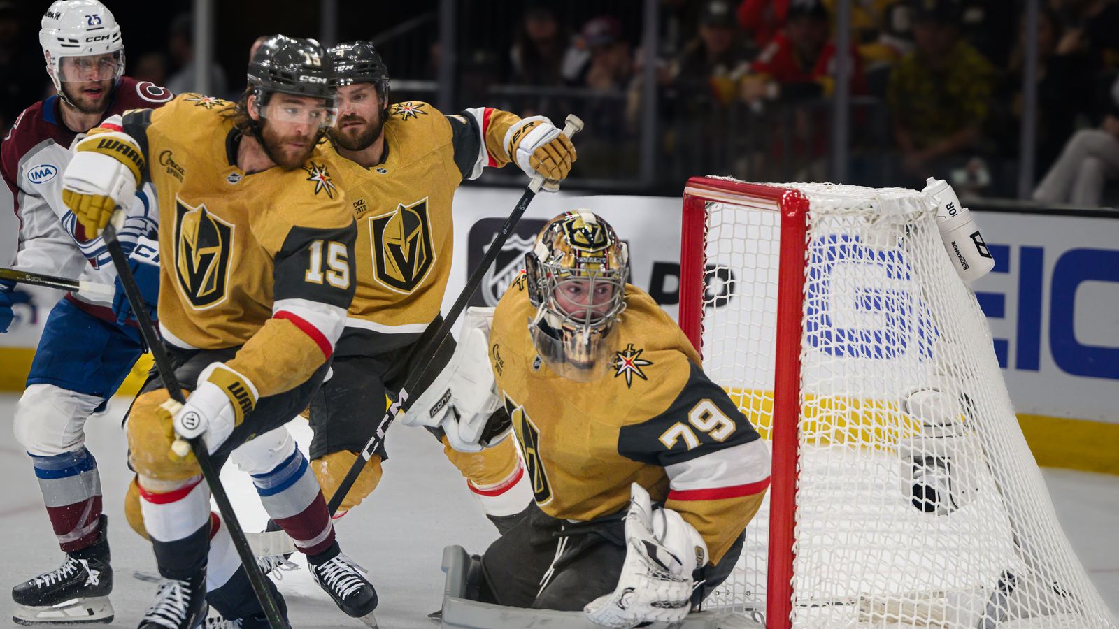 Hanifin and Hart Defend the Net in Crucial Game