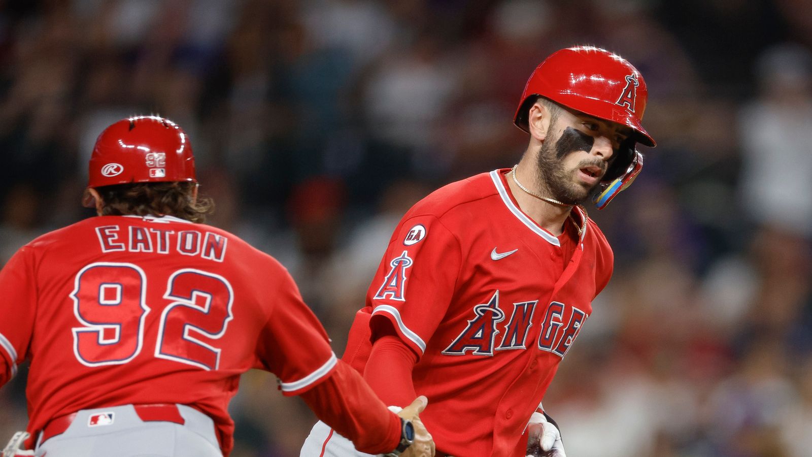Zach Neto's powerful home run at Chase Field, 2026