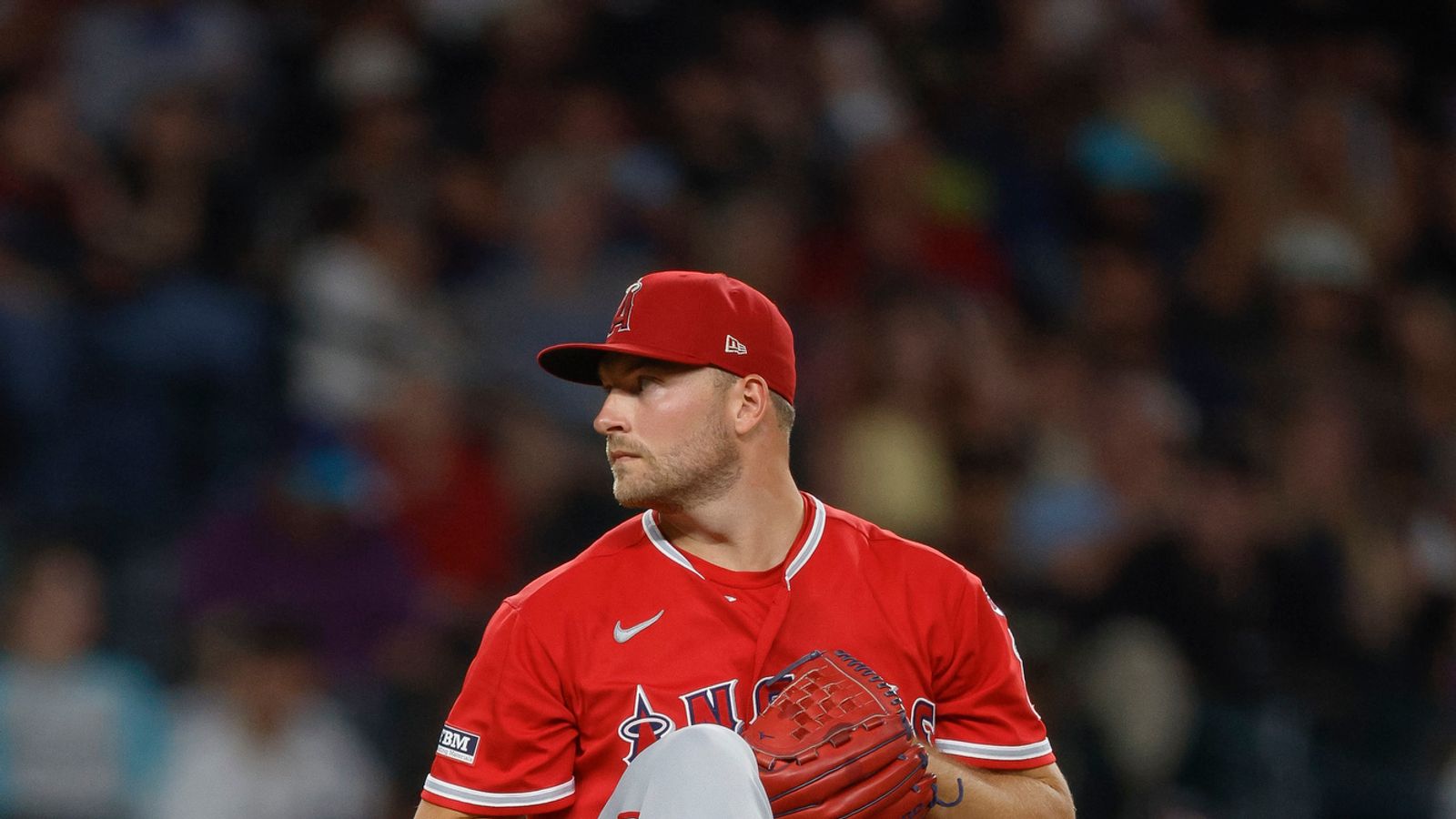 Reid Detmers pitches against the Diamondbacks, 2026