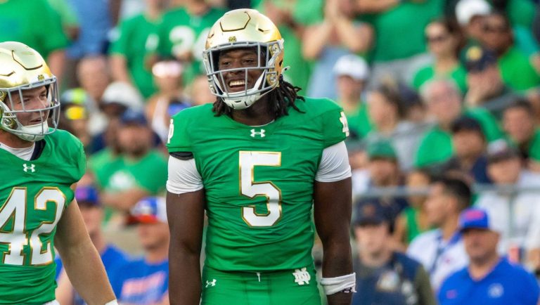 25) Detroit Lions: EDGE Boubacar Traore, Notre Dame