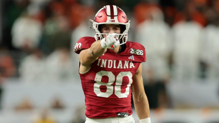 20) Dallas Cowboys (via GB): WR Charlie Becker, Indiana