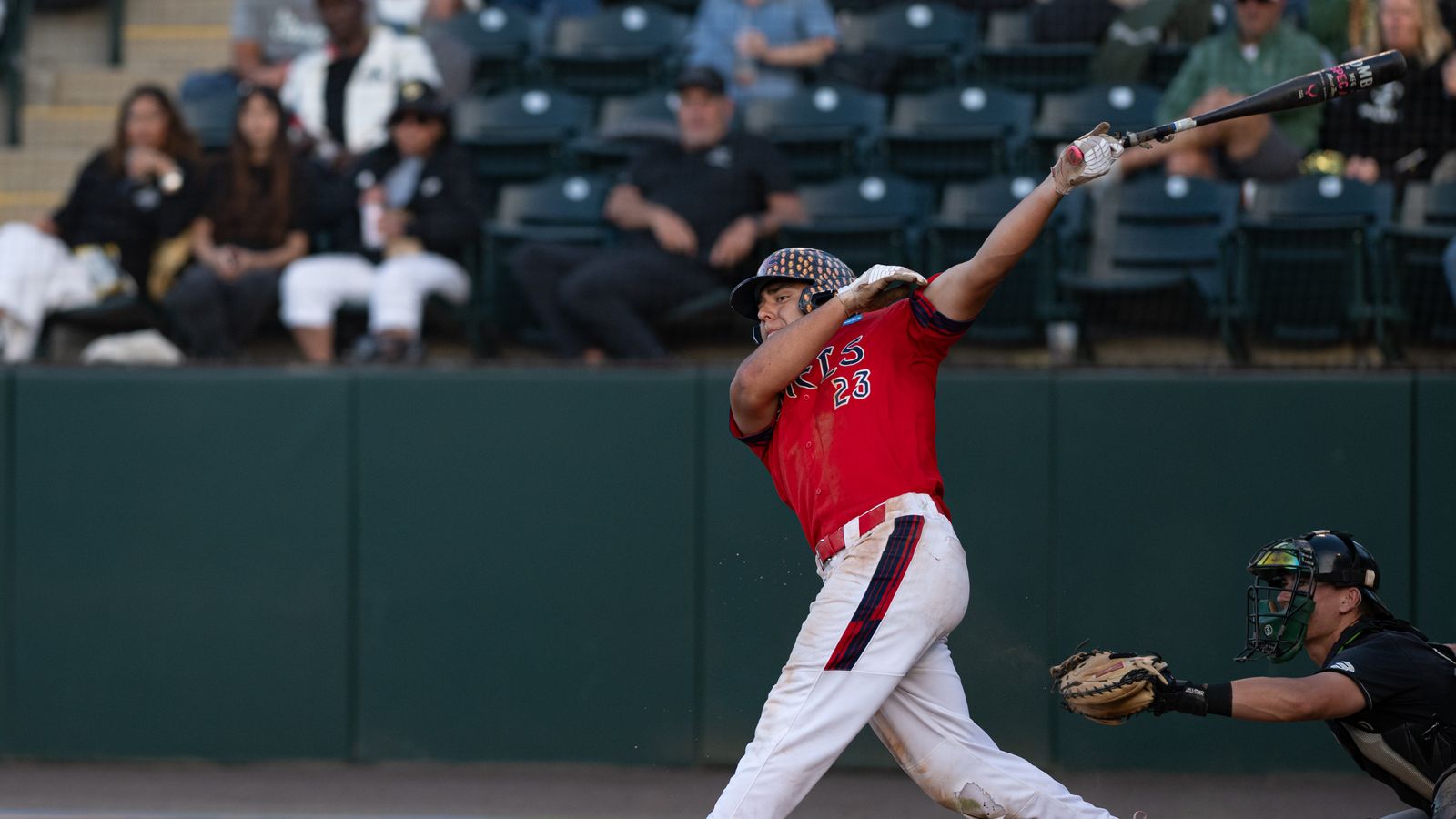 Makoa Sniffen swings and misses in NCAA regional game