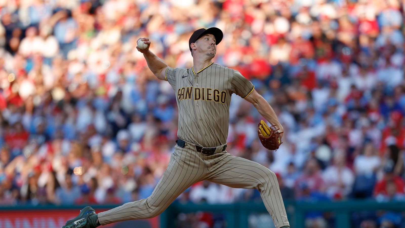 Walker Buehler pitching against the Phillies