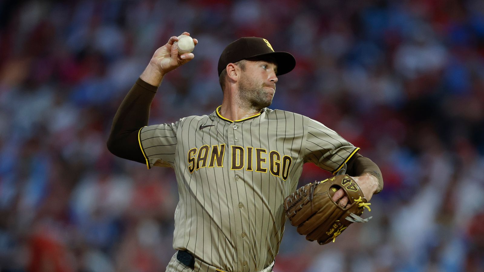 Jason Adam pitching against the Phillies