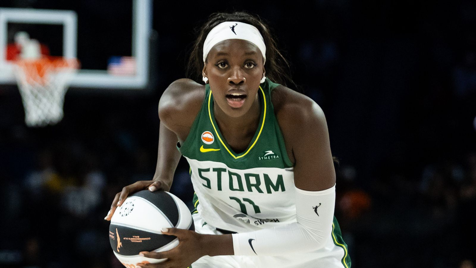 Awa Fam looks to pass in WNBA matchup, Las Vegas vs. Seattle