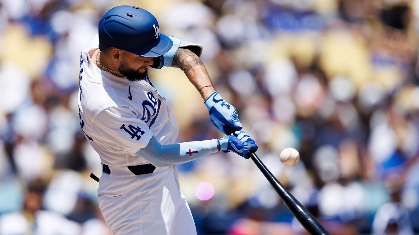 Andy Pages #44 Hits During Dodgers vs Rays Game