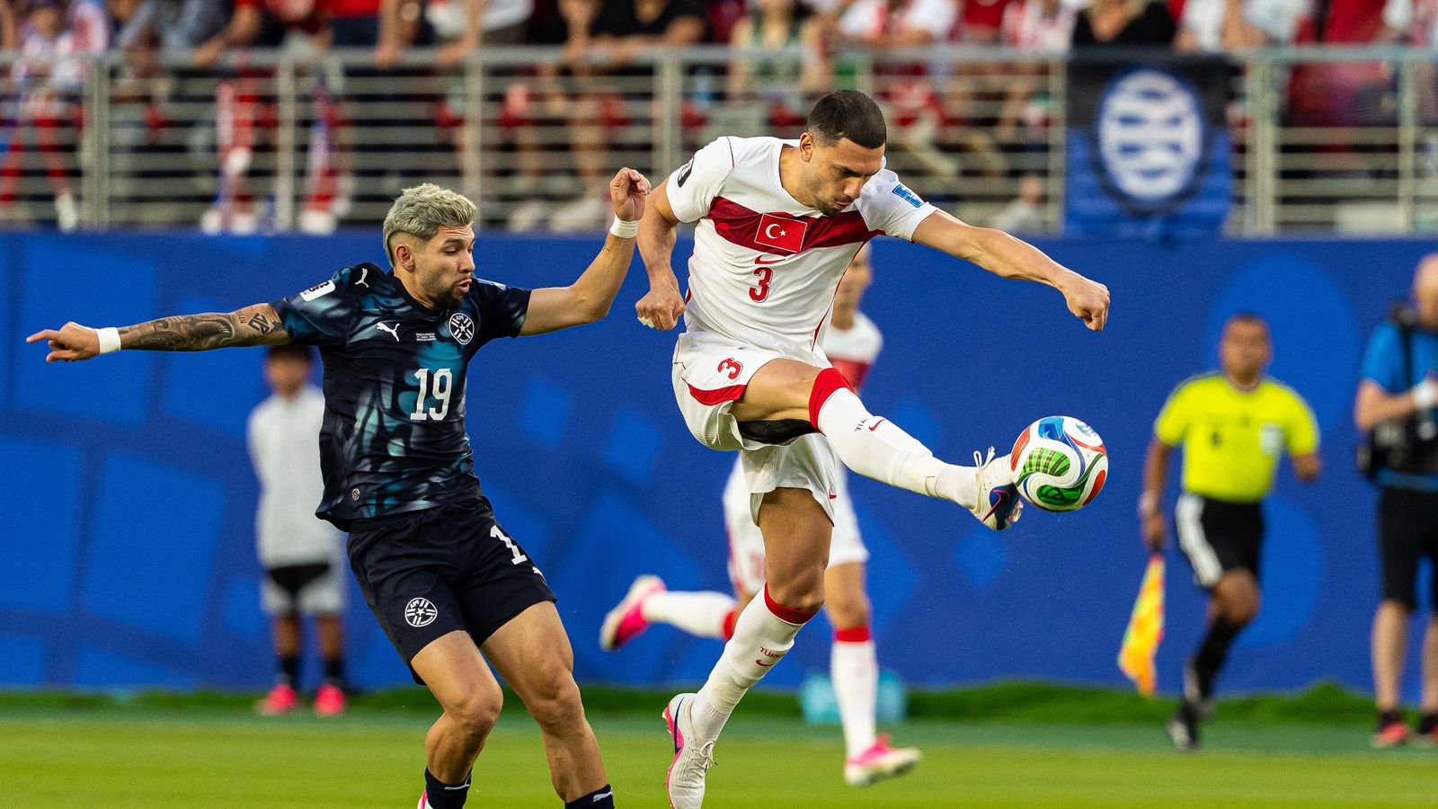Merih Demiral Kicks the Ball, World Cup 2026