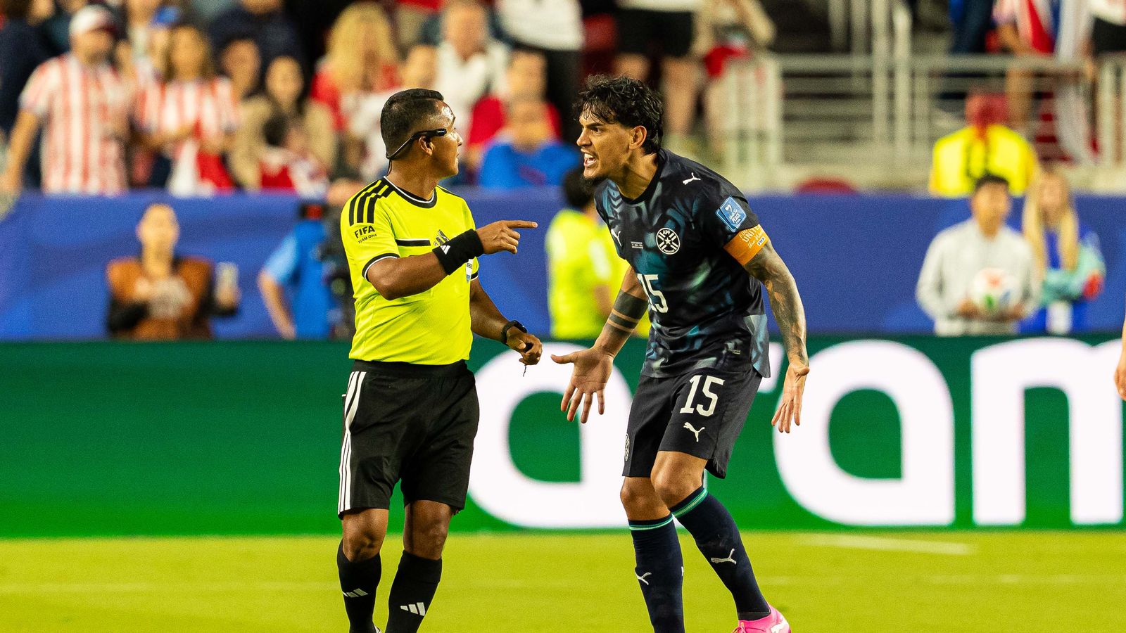 Gustavo Gomez Disagrees with Referee, World Cup 2026