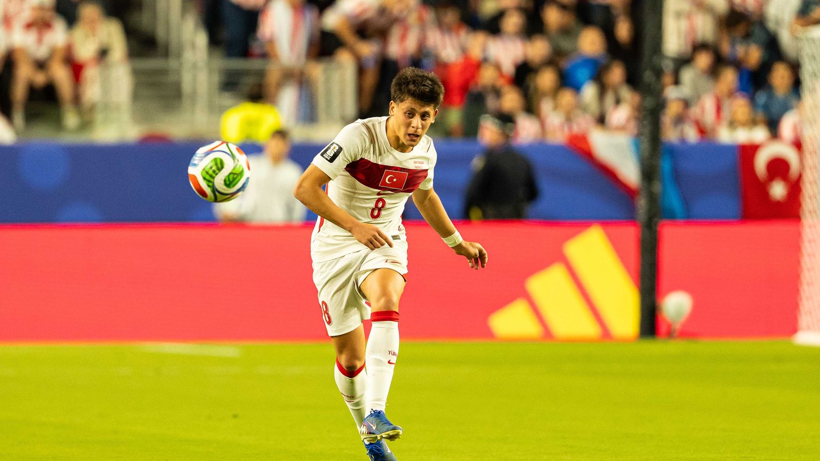 Arda Guler Kicks the Ball at the 2026 World Cup