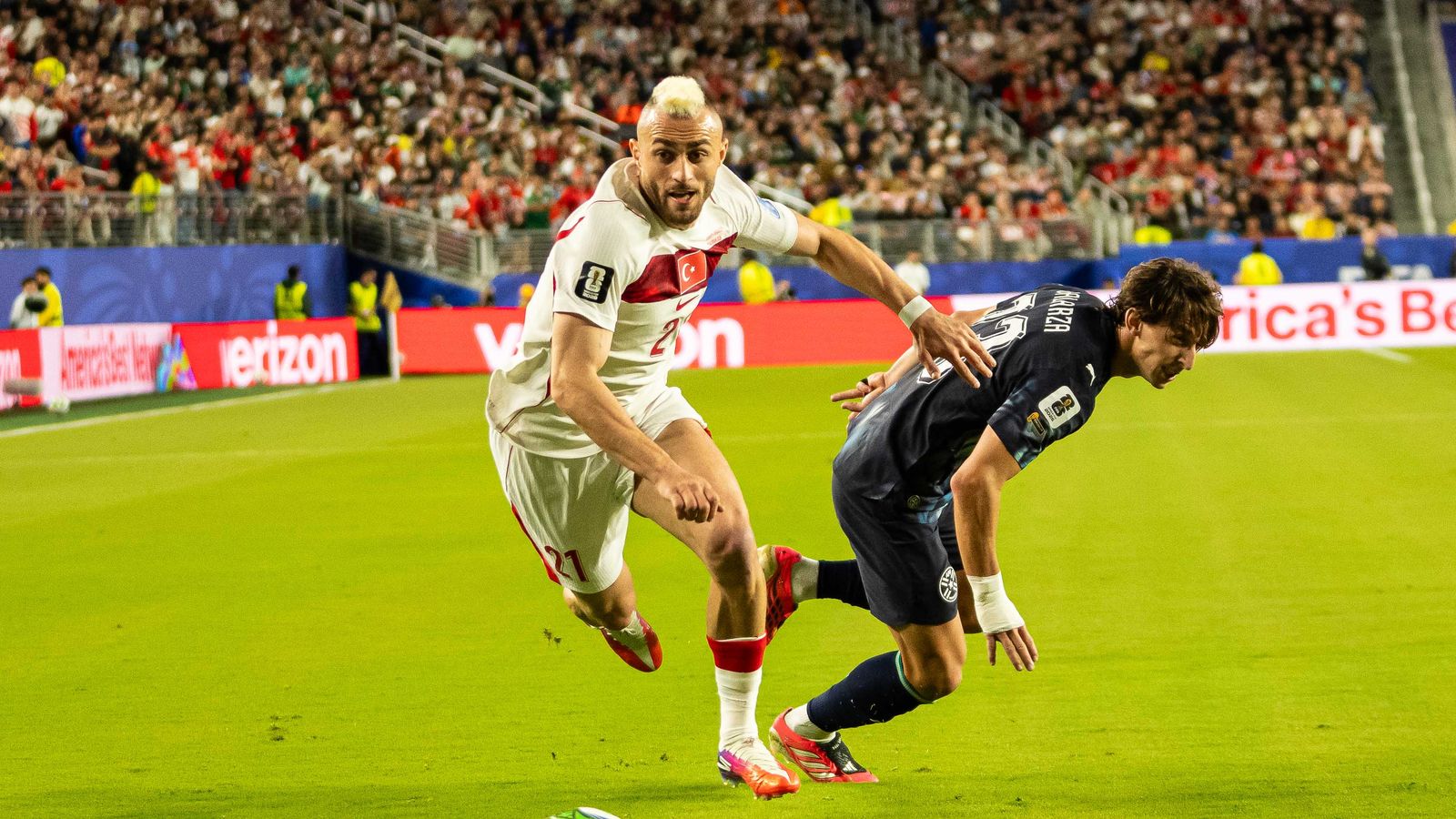 Baris Alper Yilmaz in a Tussle, World Cup 2026