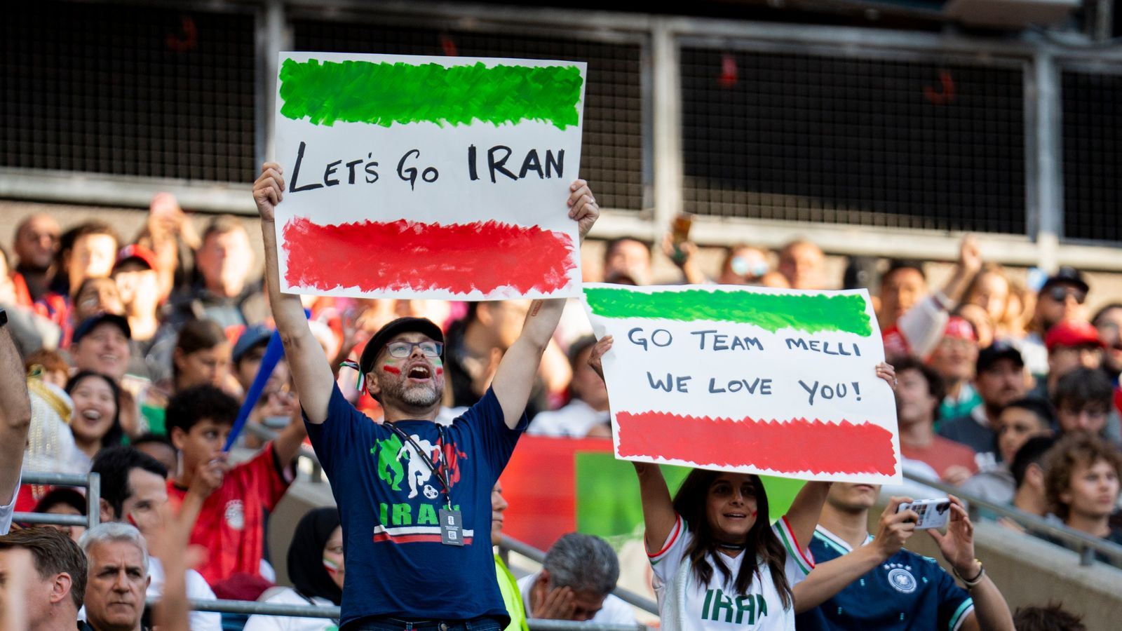 Iran fans excited for World Cup match against Egypt