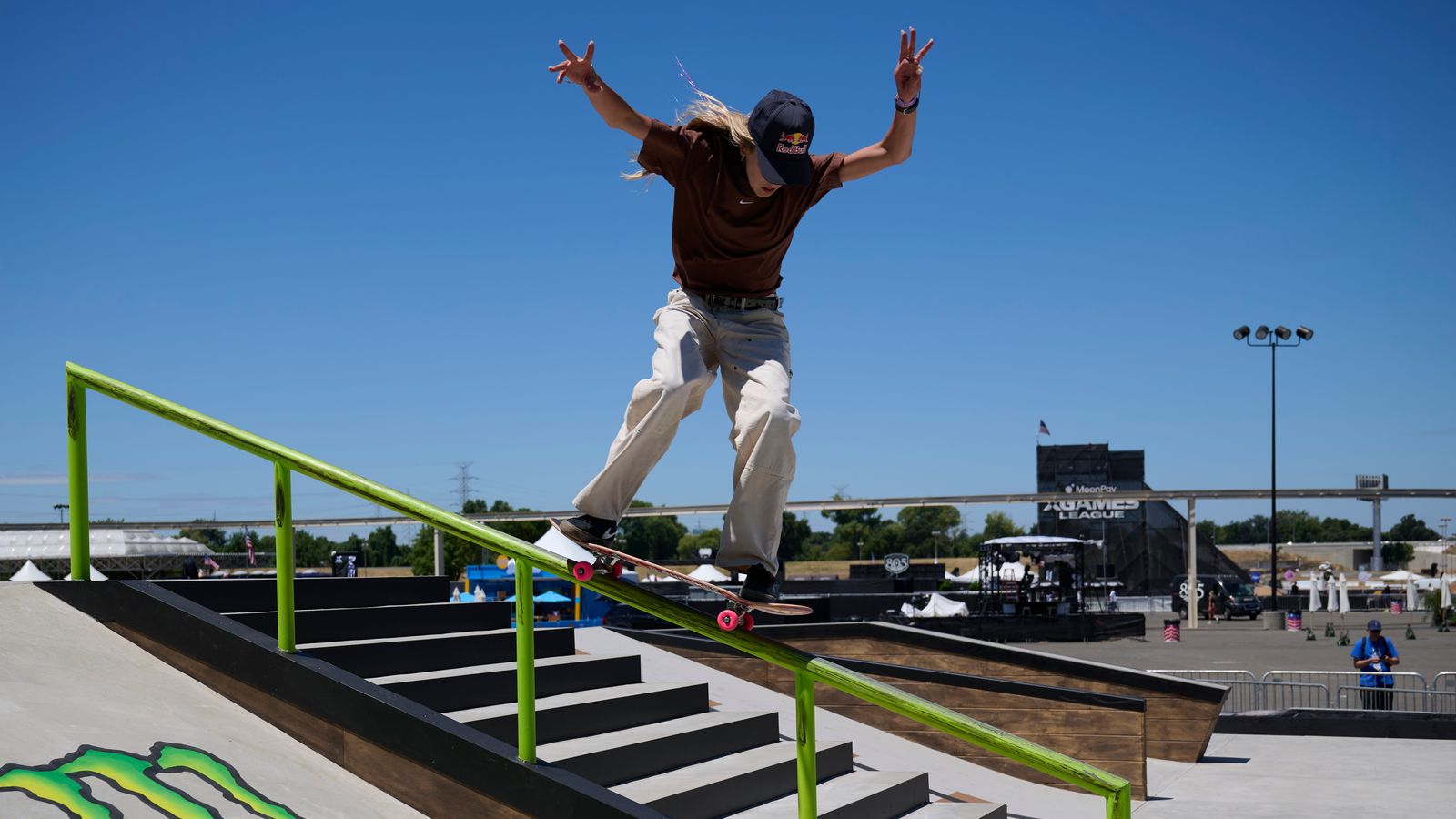 Chloe Covell in X Games Sacramento Competition 2026