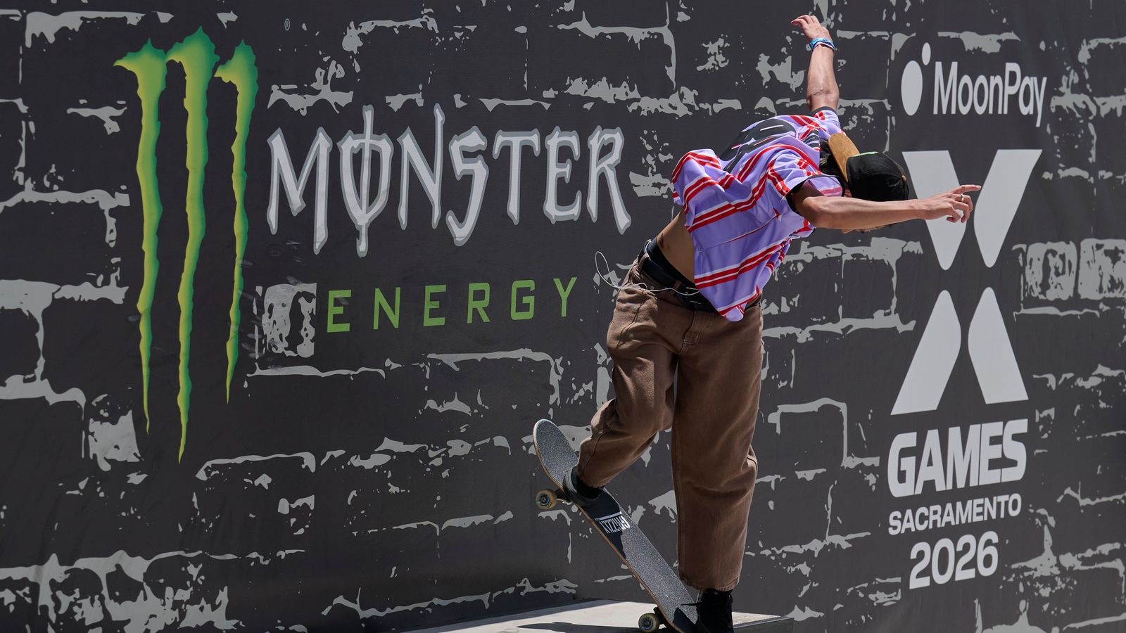 Toa Sasaki performs at X Games Sacramento 2026