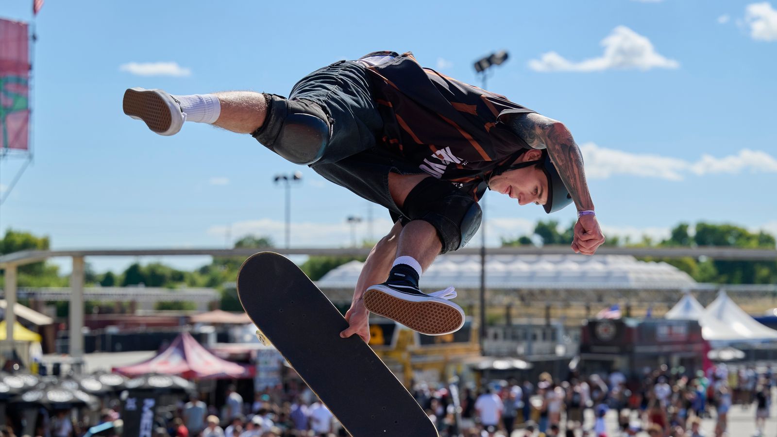 Tate Carew competes at X Games Sacramento 2026