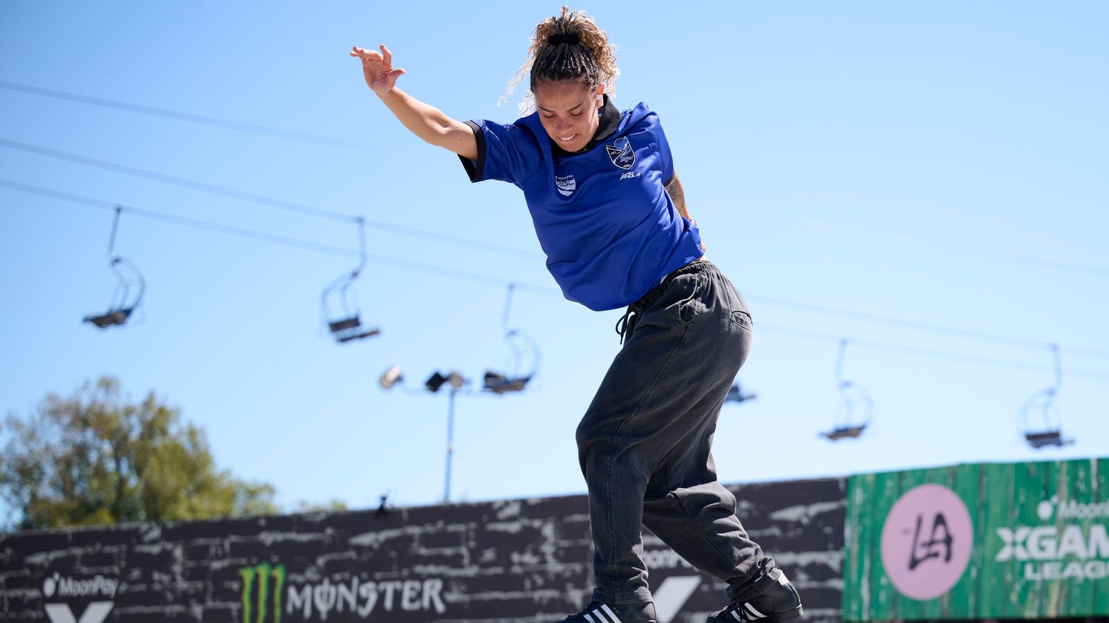 Gabriela Pereira Mazetto competes at X Games Sacramento 2026