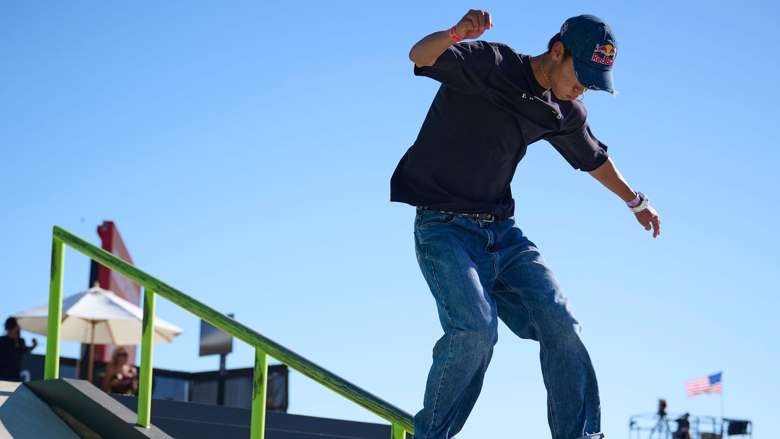 Juni Kang's winning moment in Skateboard Street Best Trick 2026