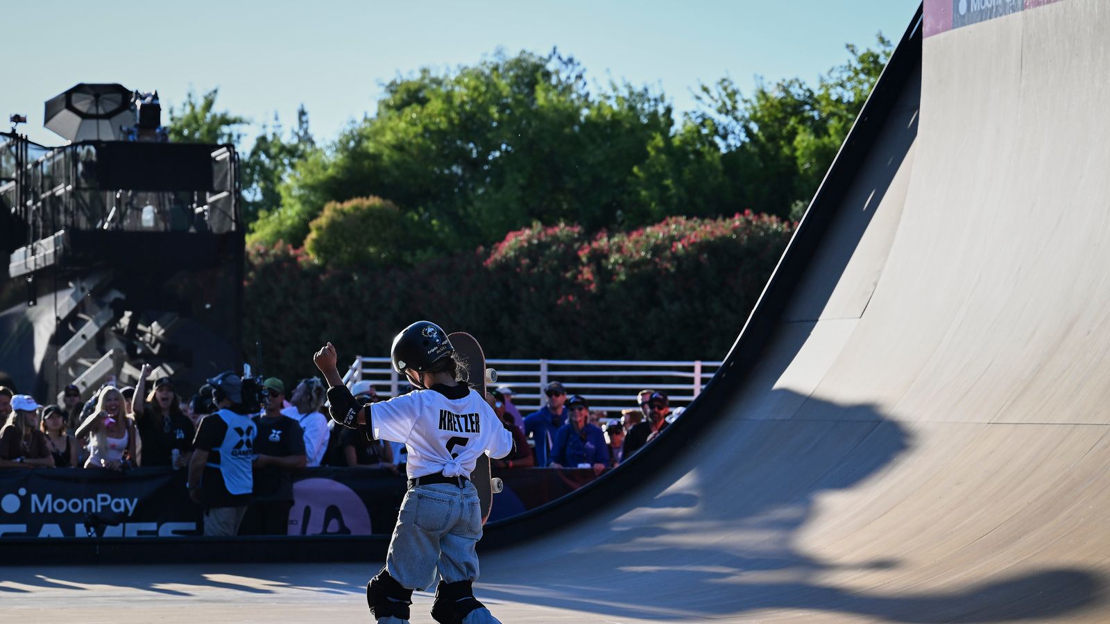 Mia Kretzer wins Women's Skateboard Vert, X Games Sacramento 2026