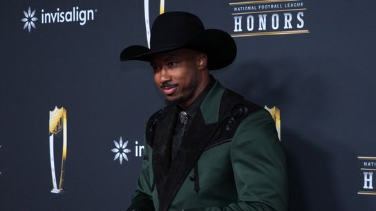 Myles Garrett at NFL Honors Red Carpet, Super Bowl LX