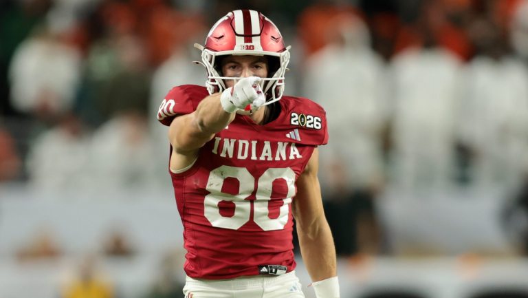 21) Houston Texans: WR Charlie Becker, Indiana