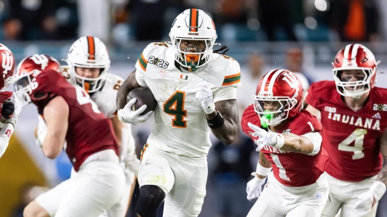 24) RB Mark Fletcher Jr., Miami