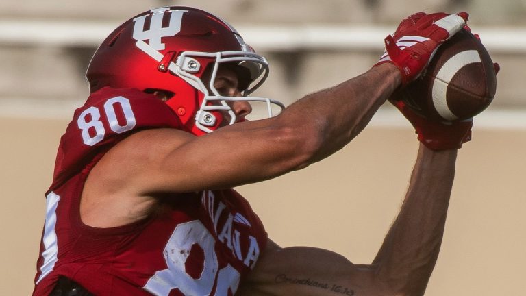 19. New York Jets (via Cowboys): Charlie Becker, WR, Indiana