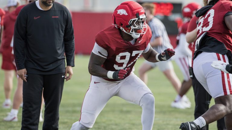 15. Carolina Panthers – Quincy Rhodes, DE/OLB, Arkansas