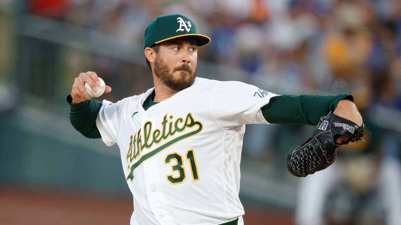 Geoff Hartlieb pitches against the Dodgers, Sutter Health Park, 2026