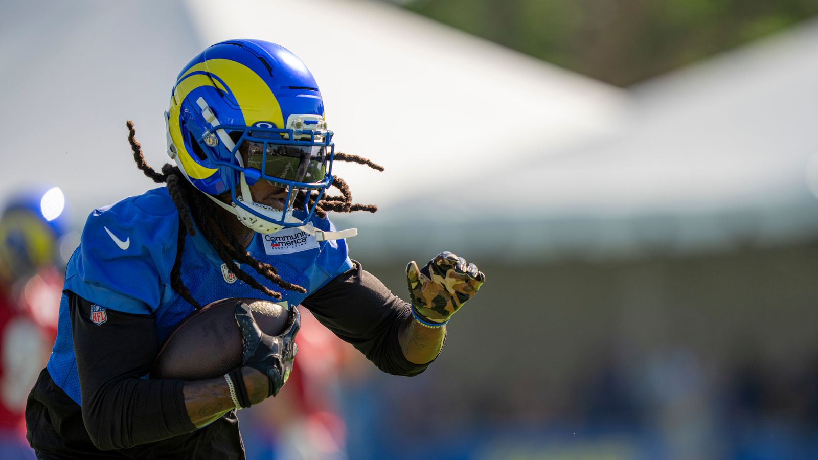 Davante Adams caught during a drill