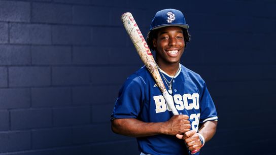 Miles Clark #28 at St. John Bosco High School, Bellflower, CA, May 2026