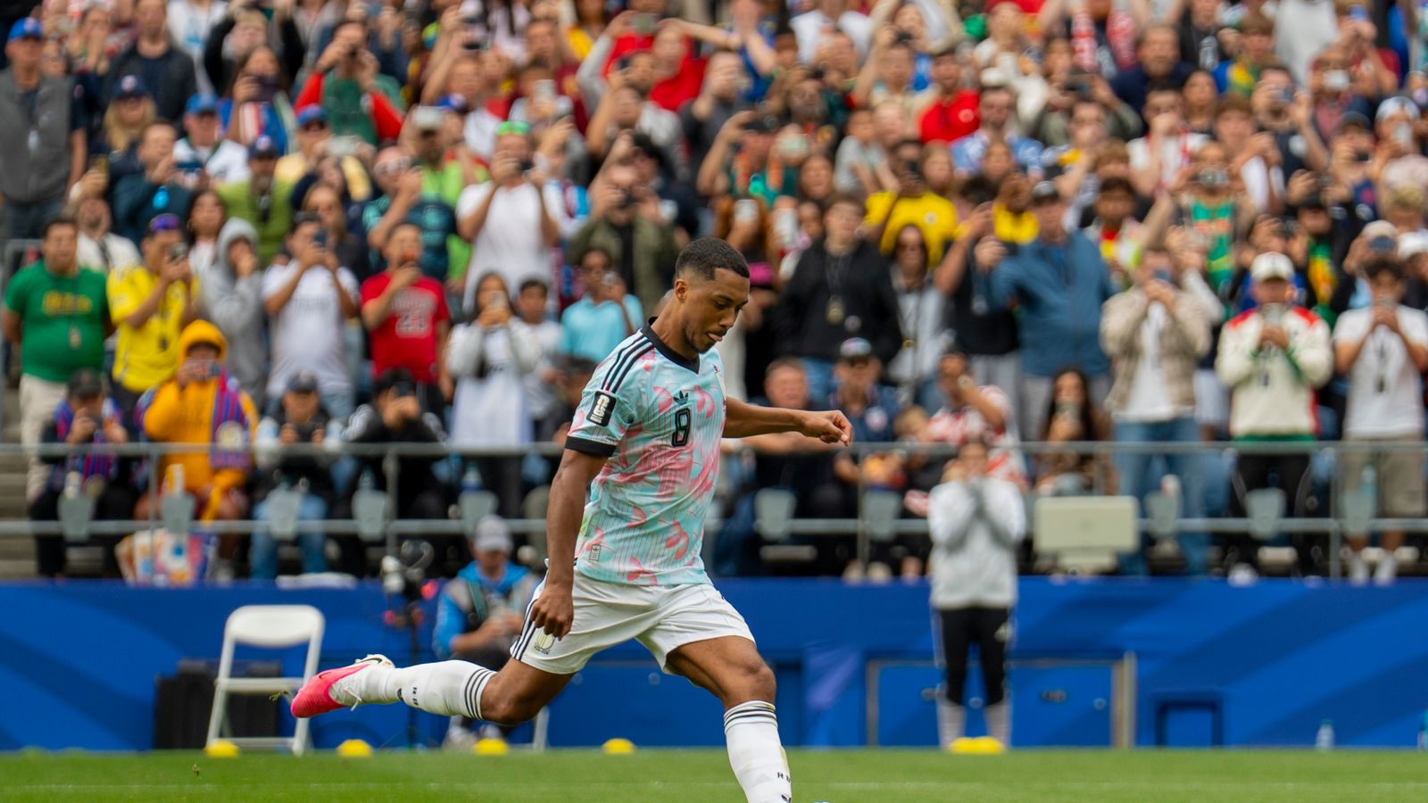 Lamine Camara scores the winning penalty against Senegal