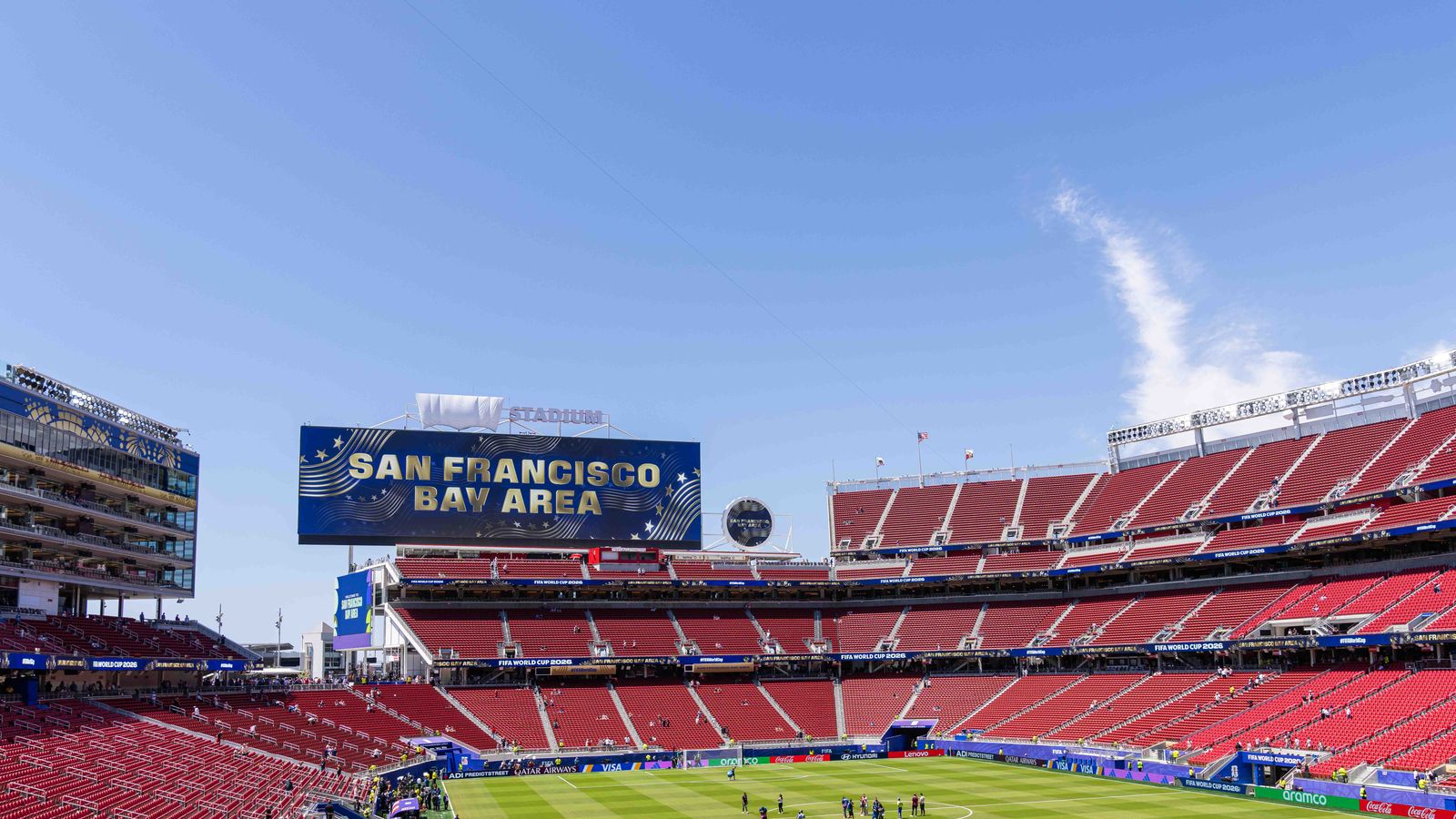Levi's Stadium during USA vs Bosnia and Herzegovina, FIFA World Cup 2026